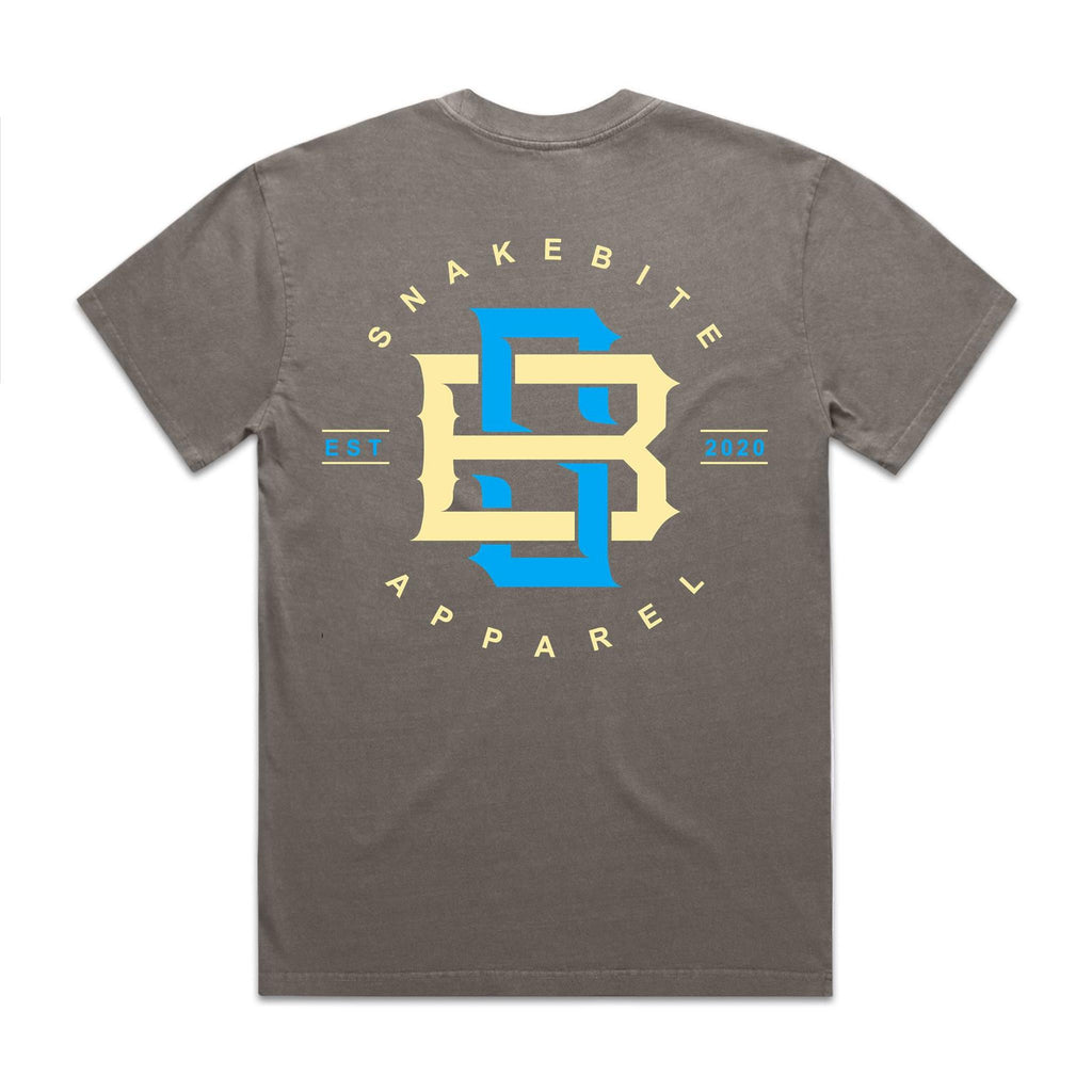 Foundation Heavy Faded Grey Oversized Tee