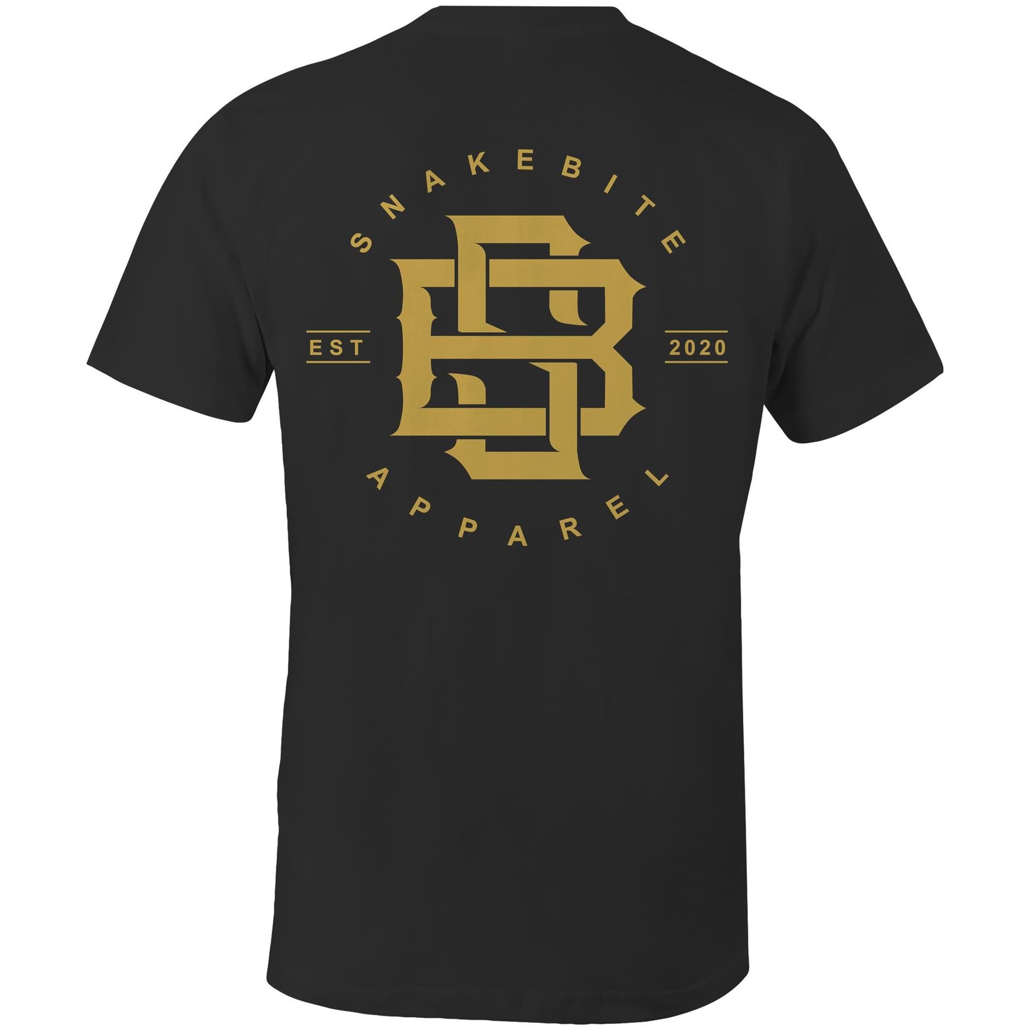 Limited Edition Gold Fundamental Black Classic Tee