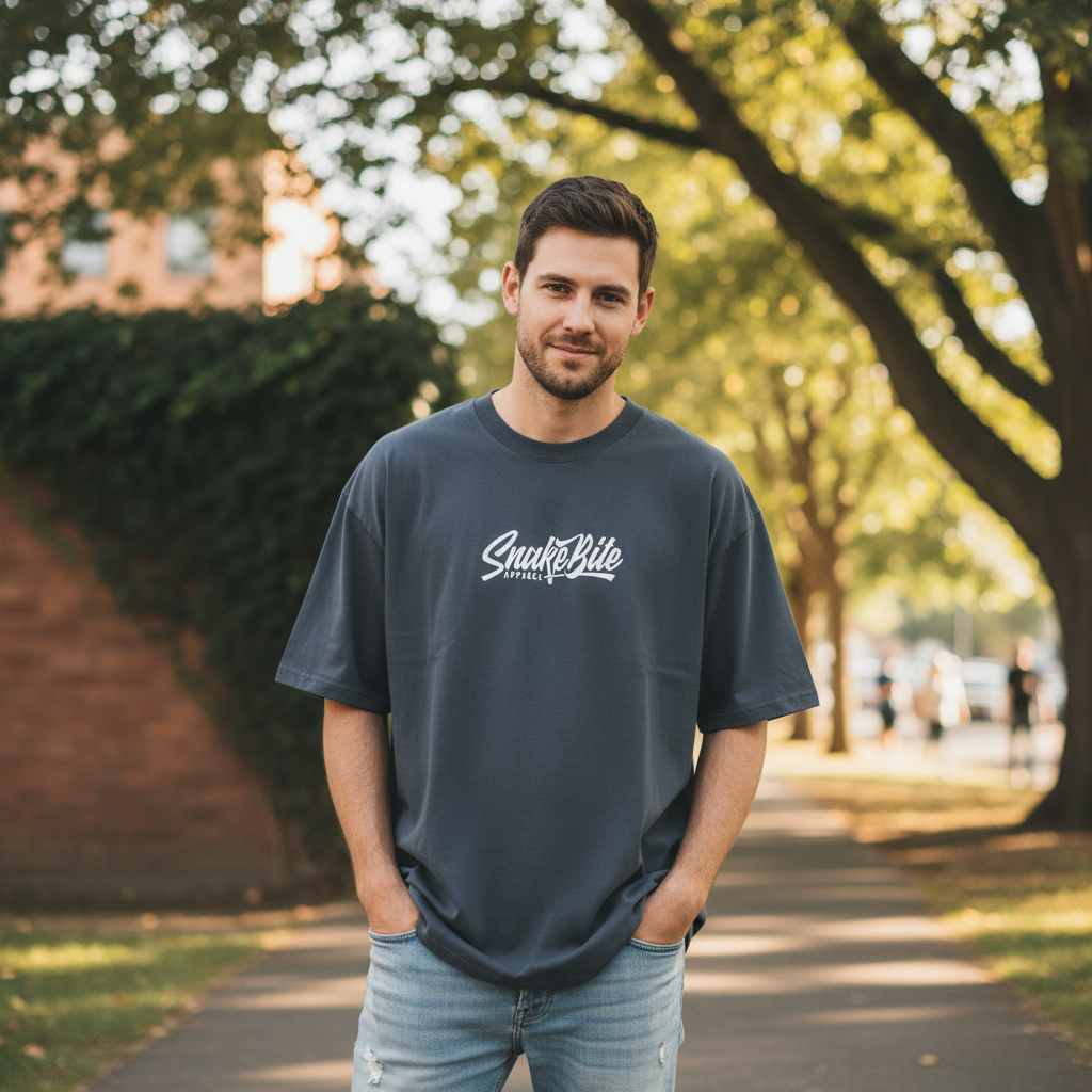 Everday Heavy Faded Oversized Tee