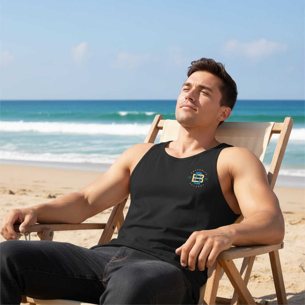 Beach Fundamental Mens Singlet Top