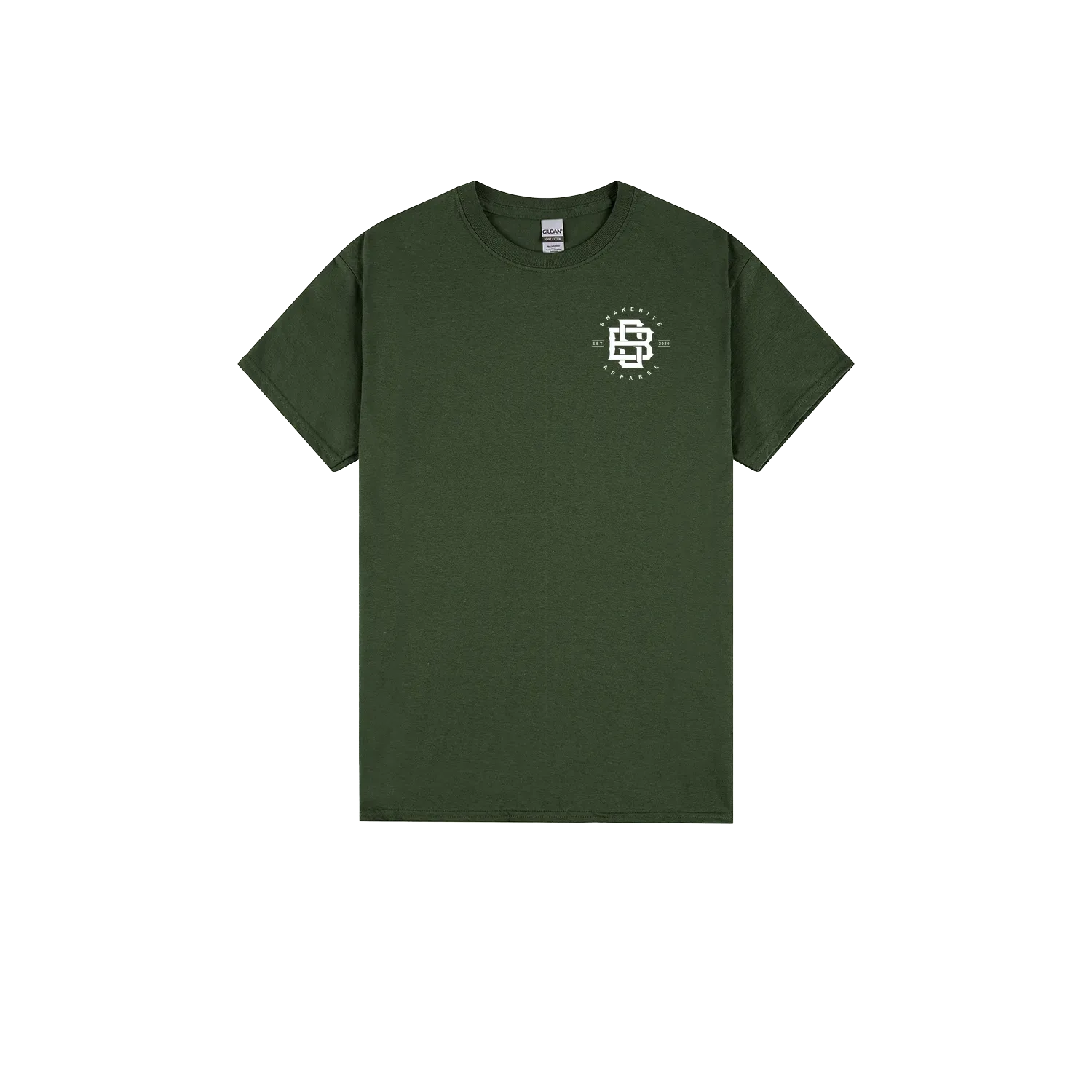 Forest Green front flat lay