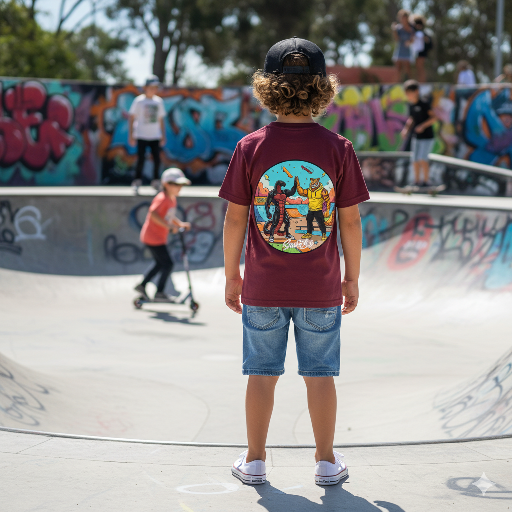 Park Pals Youth Burgundy