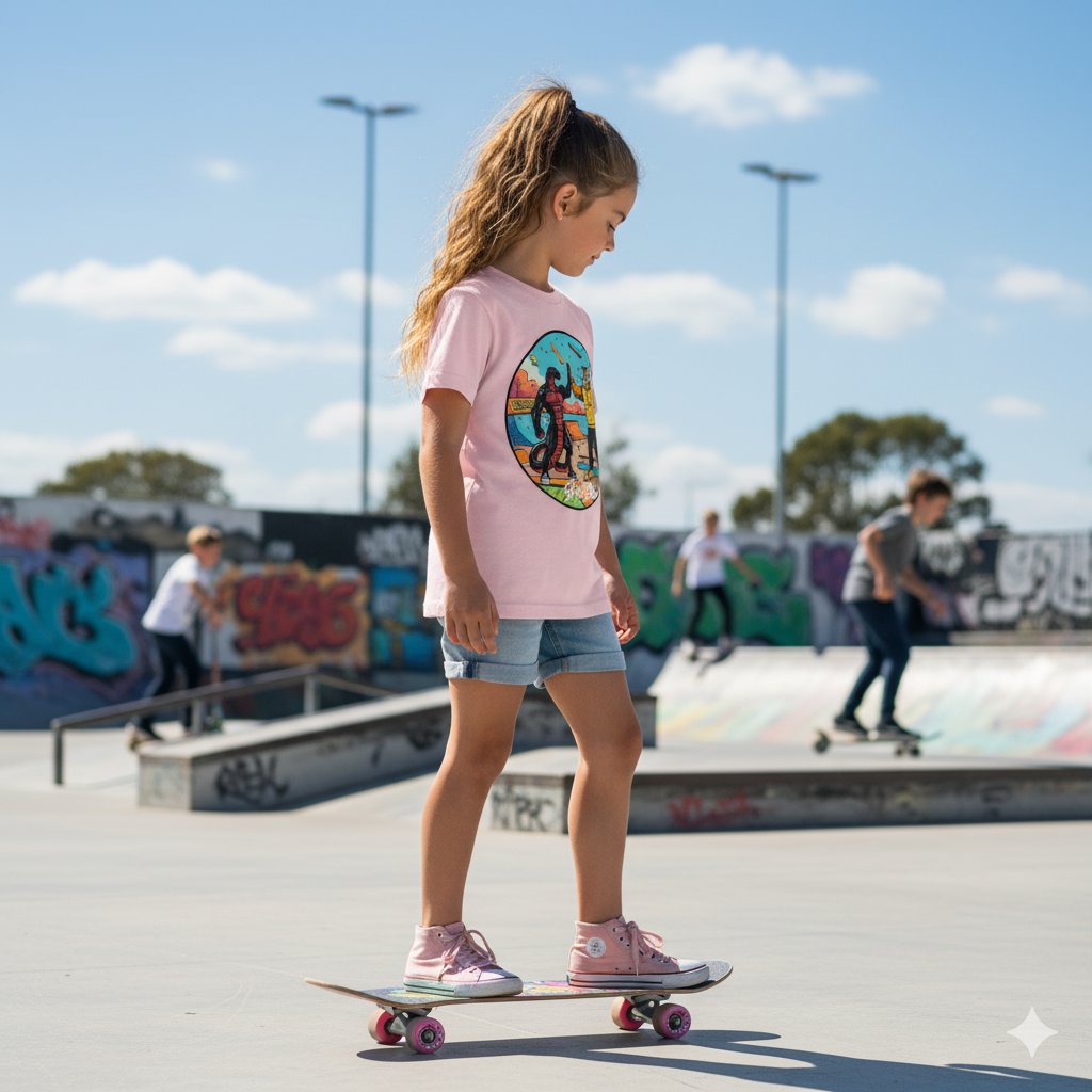 Park Pals Pink Youth Tee