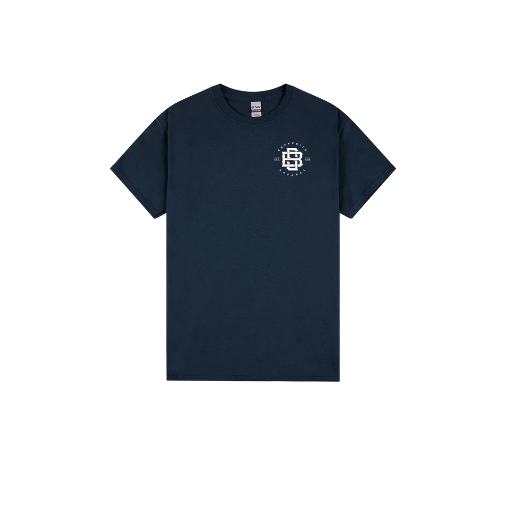 Navy front flat lay