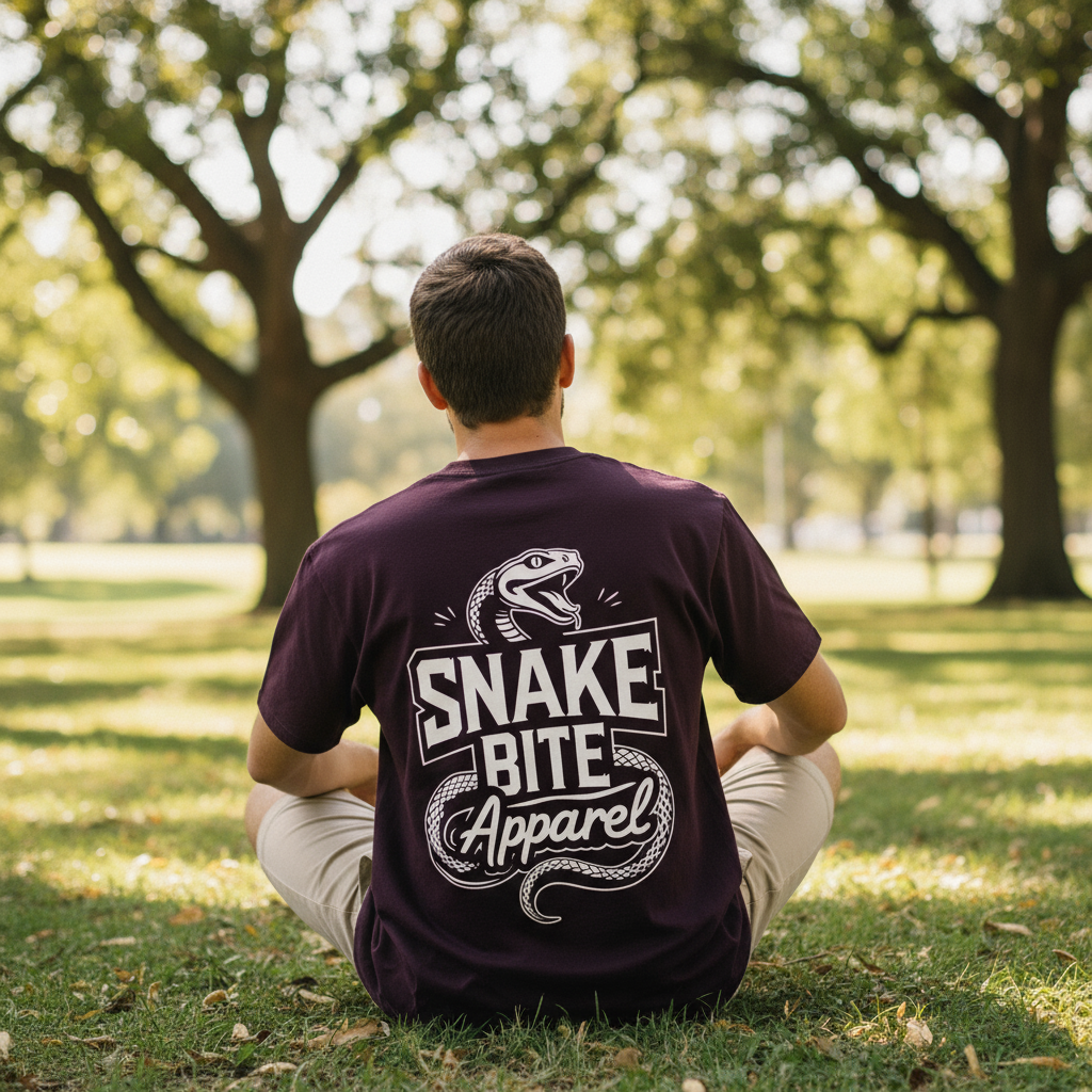 Venom Seal Heavy Plum Oversized Tee